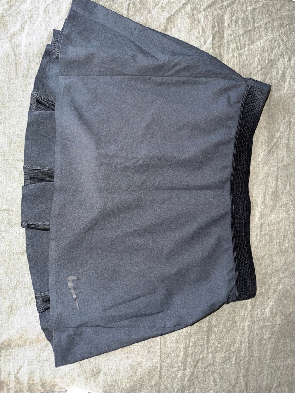 Nike Black Performance Tennis Skirt with Built-in Shorts